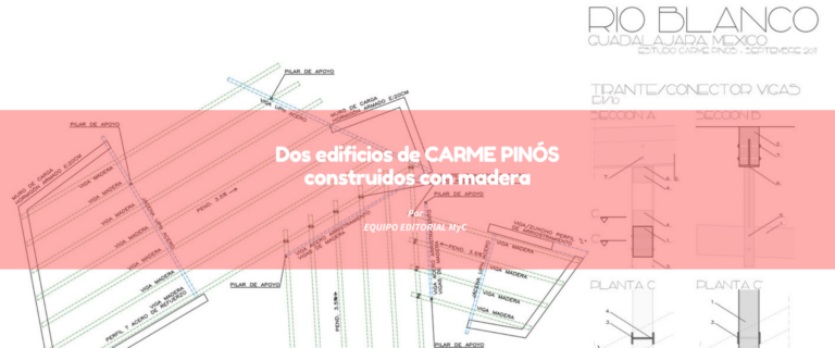 Dos edificios de Carme Pinós construidos con madera