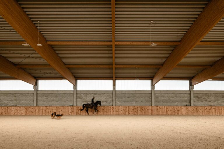 LA CASA DE LOS CABALLOS #Arquitecturademadera