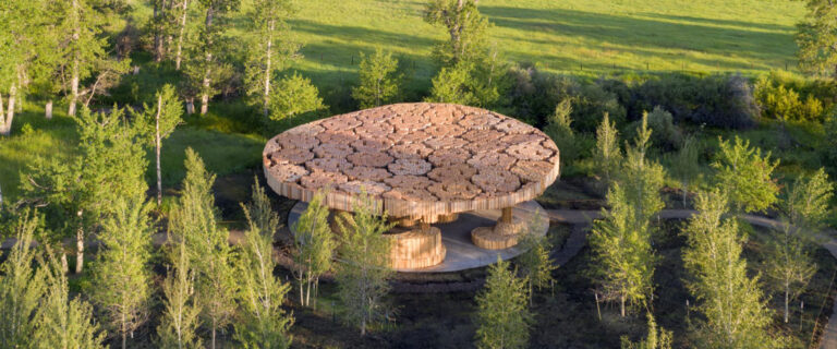 PABELLÓN TIPPET RISE ART CENTER #Arquitecturademadera